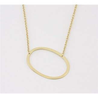 COOL & INTERESTING Medium Initial O Necklace