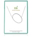 Medium Initial O Necklace
