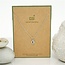 Dainty Disc Initial E Necklace