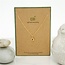 Dainty Disc Initial F Necklace