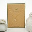 Dainty Disc Initial H Necklace