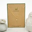 Dainty Disc Initial J Necklace