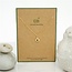 Dainty Disc Initial K Necklace