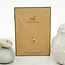 Dainty Disc Initial N Necklace