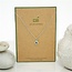 Dainty Disc Initial N Necklace