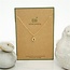 Dainty Disc Initial S Necklace