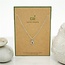 Dainty Disc Initial S Necklace