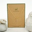 Dainty Disc Initial T Necklace