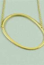 COOL & INTERESTING Large Initial O Necklace