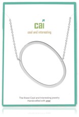 COOL & INTERESTING Large Initial O Necklace