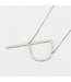 Large Initial P Necklace