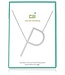 Large Initial P Necklace