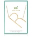 Large Initial R Necklace
