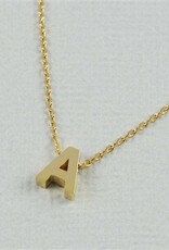 COOL & INTERESTING Block Initial A Necklace COOL & INTERESTING Block Initial A Necklace