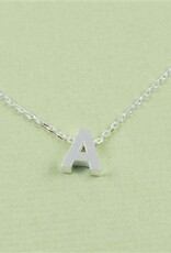 COOL & INTERESTING Block Initial A Necklace COOL & INTERESTING Block Initial A Necklace