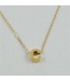 Block Initial C Necklace