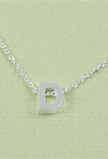 COOL & INTERESTING Block Initial D Necklace