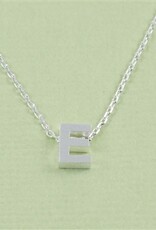 COOL & INTERESTING Block Initial E Necklace