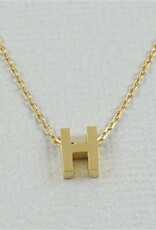 COOL & INTERESTING Block Initial H Necklace COOL & INTERESTING Block Initial H Necklace