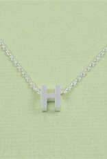 COOL & INTERESTING Block Initial H Necklace COOL & INTERESTING Block Initial H Necklace