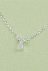 COOL & INTERESTING Block Initial I Necklace