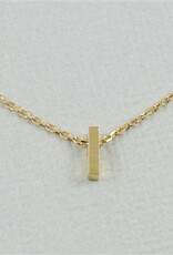 COOL & INTERESTING Block Initial I Necklace