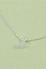 COOL & INTERESTING Block Initial J Necklace