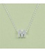 Block Initial M Necklace