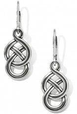 BRIGHTON Interlok Braid Petite Leverback Earrings