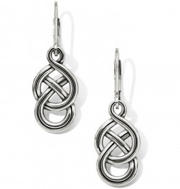 BRIGHTON Interlok Braid Petite Leverback Earrings