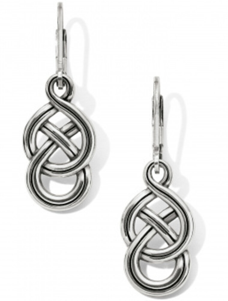 BRIGHTON Interlok Braid Petite Leverback Earrings