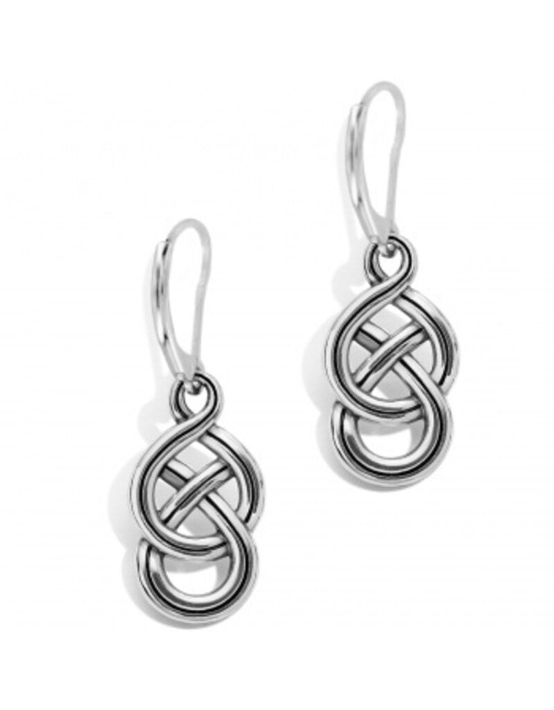 BRIGHTON Interlok Braid Petite Leverback Earrings