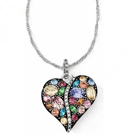 BRIGHTON Trust Your Journey Heart Necklace