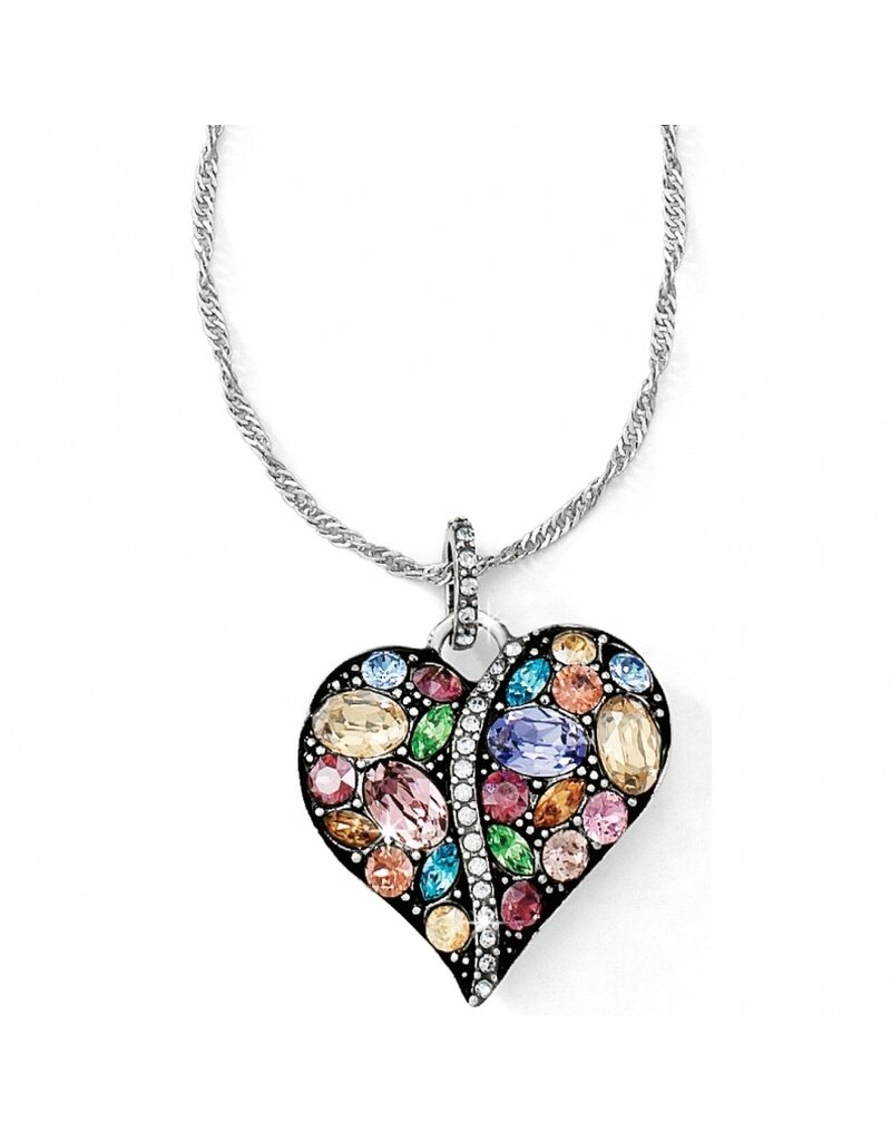 BRIGHTON Trust Your Journey Heart Necklace