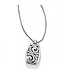 London Groove Badge Clip Necklace