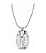 London Groove Badge Clip Necklace