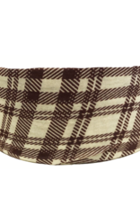 Tan Plaid Tube Turban Tan Plaid Tube Turban