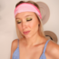 Pink Ombre Tube Turban