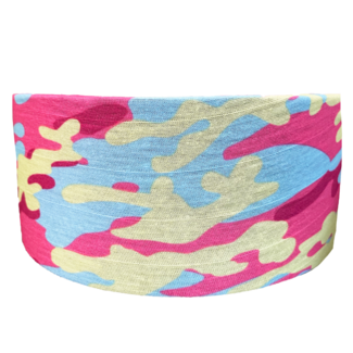 Pink Camo Tube Turban