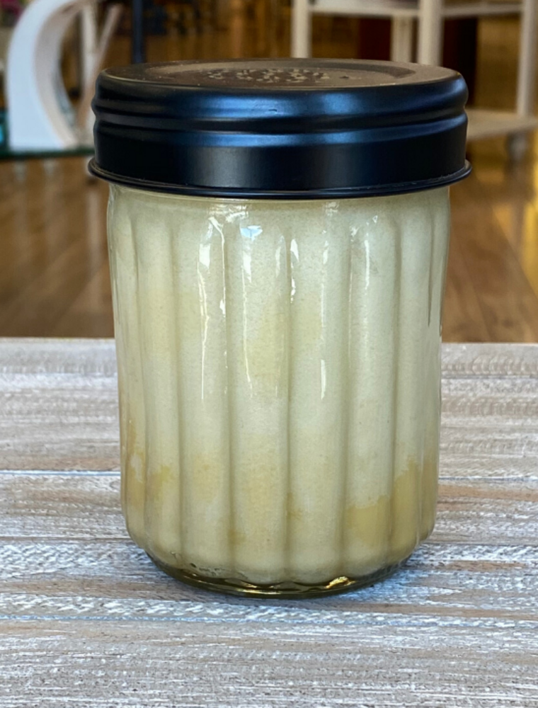 SWAN CREEK CANDLE CO. Homespun Jar in Warm Cinnamon Buns