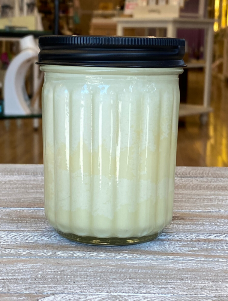 SWAN CREEK CANDLE CO. Homespun Jar in Vanilla Pound Cake