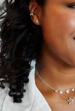 KENDRA SCOTT DESIGN Jae Star Silver Pendant Necklace in Platinum Drusy