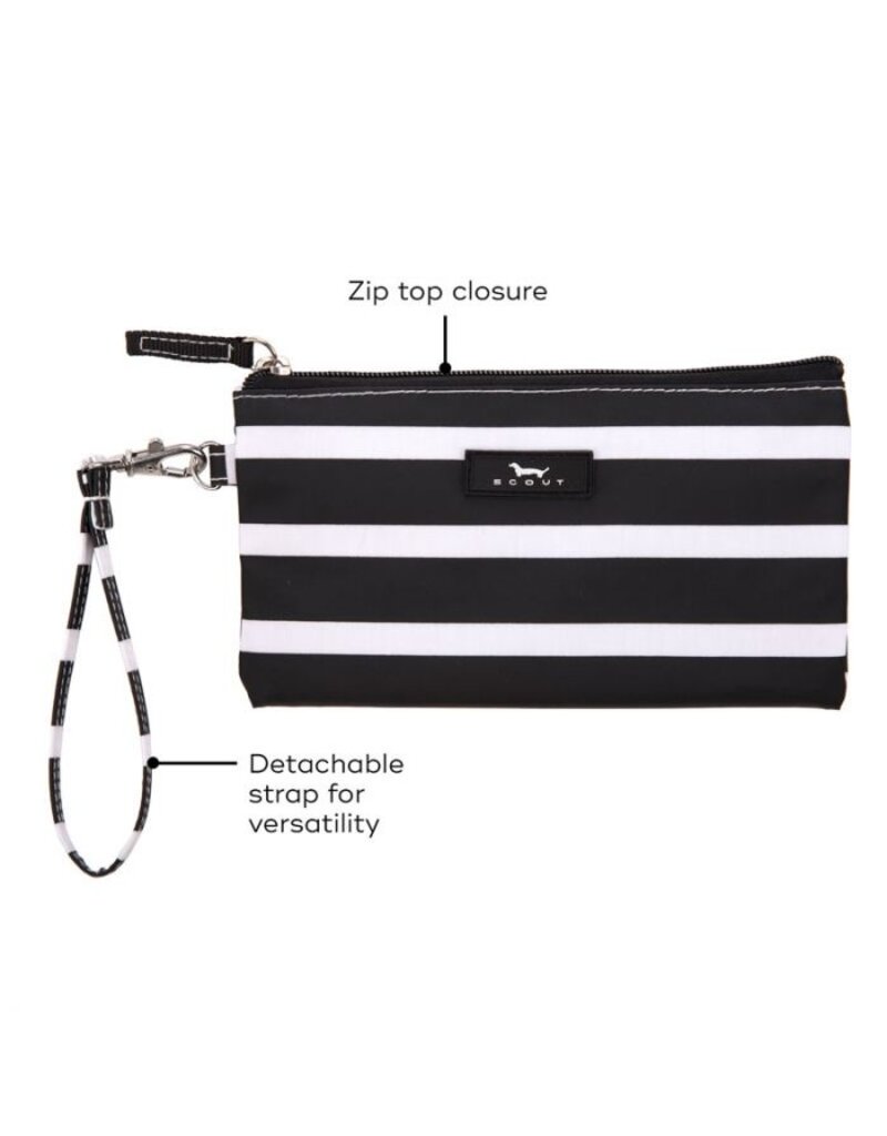 SCOUT Kate Wristlet in Fleetwood Black