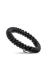 TELETIES Jet Black Small Teleties