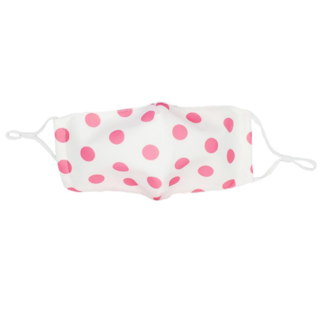 Pink Polka Dot Mask