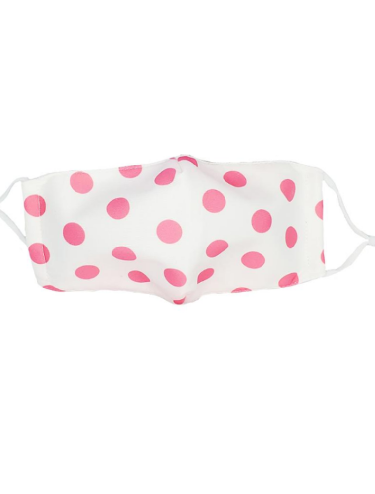 Pink Polka Dot Mask