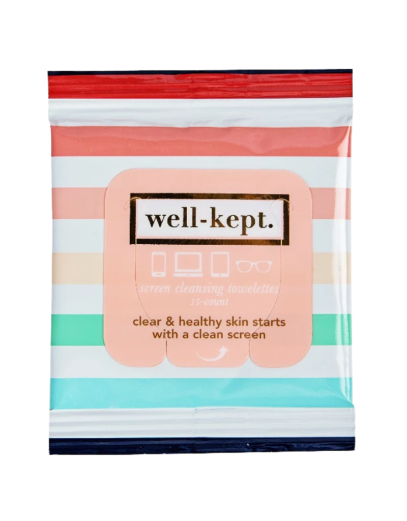 WELL KEPT Screen Cleansing Towelettes in Better Days