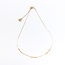 Love Hope Cure Morse Code Necklace in Gold
