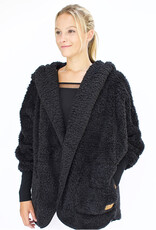 NORDIC BEACH Body Wrap in Black Licorice NORDIC BEACH Body Wrap in Black Licorice
