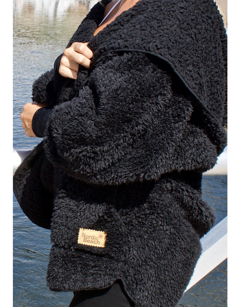 NORDIC BEACH Body Wrap in Black Licorice